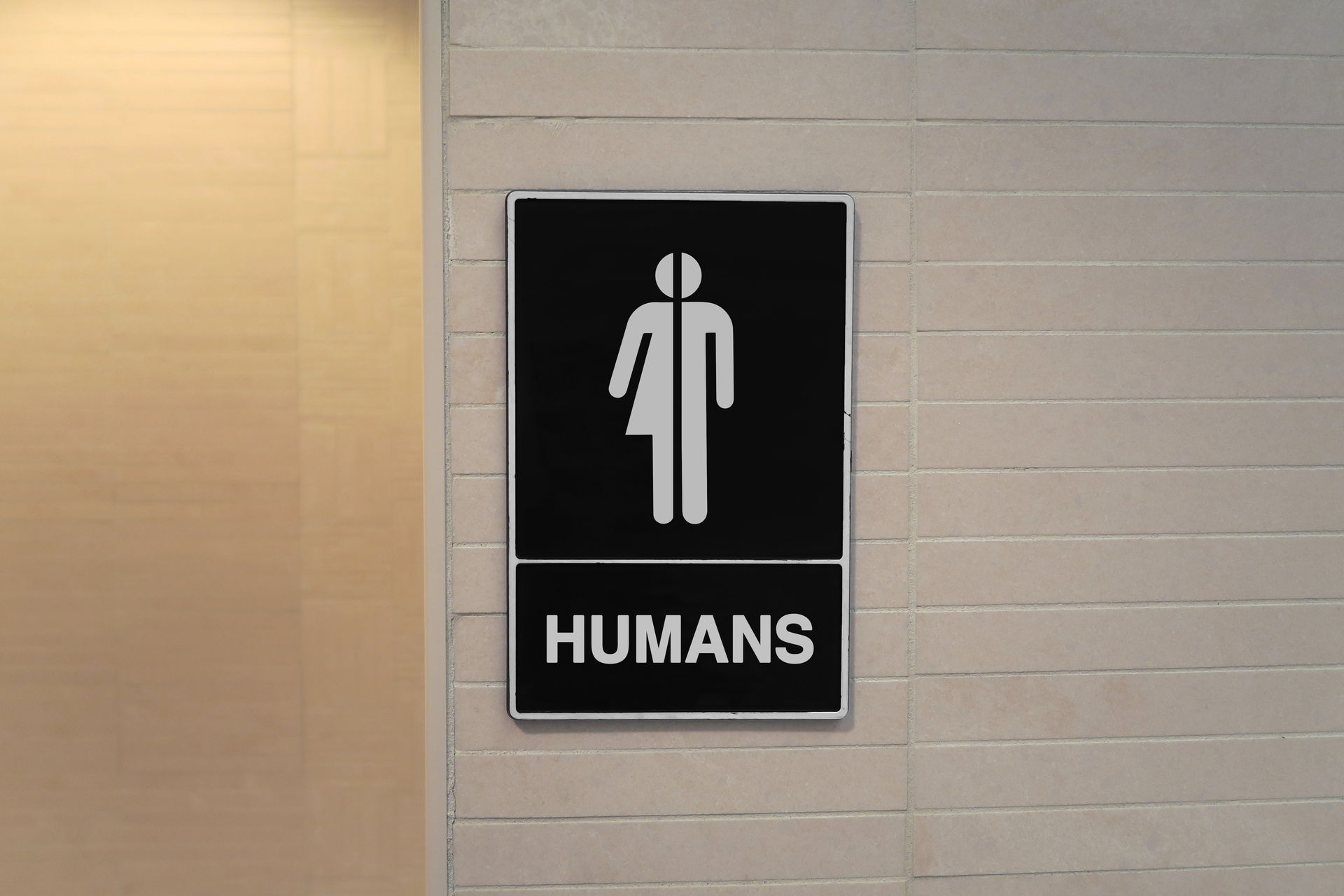 bathroom sign representing gender diversity bathroom sign representing gender diversity